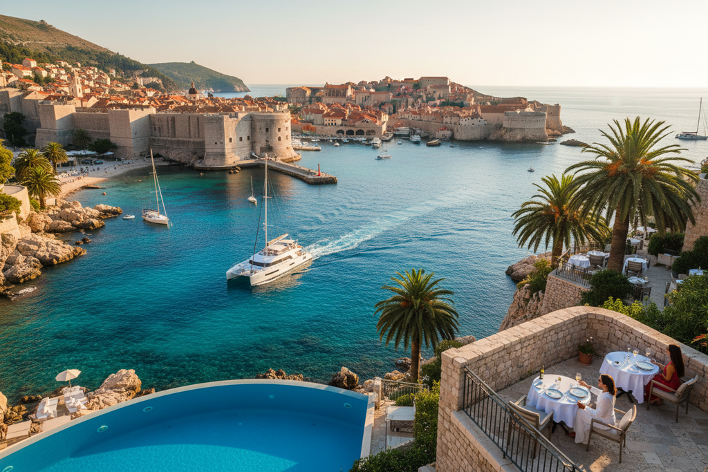 Luxury Dubrovnik Croatia holiday with ancient walled old town