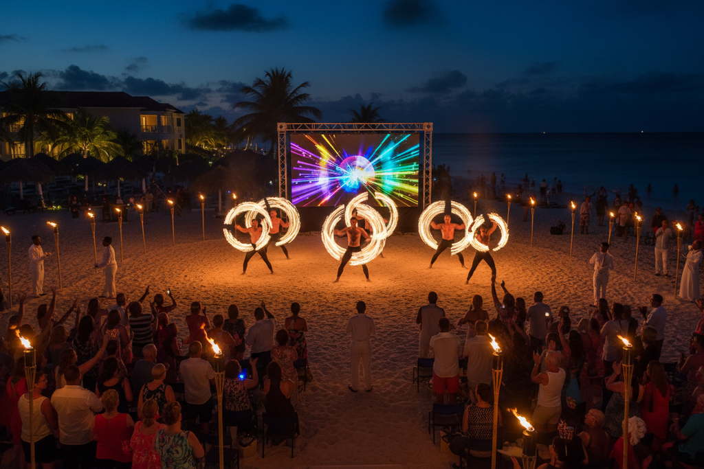 Jamaica Fire Show