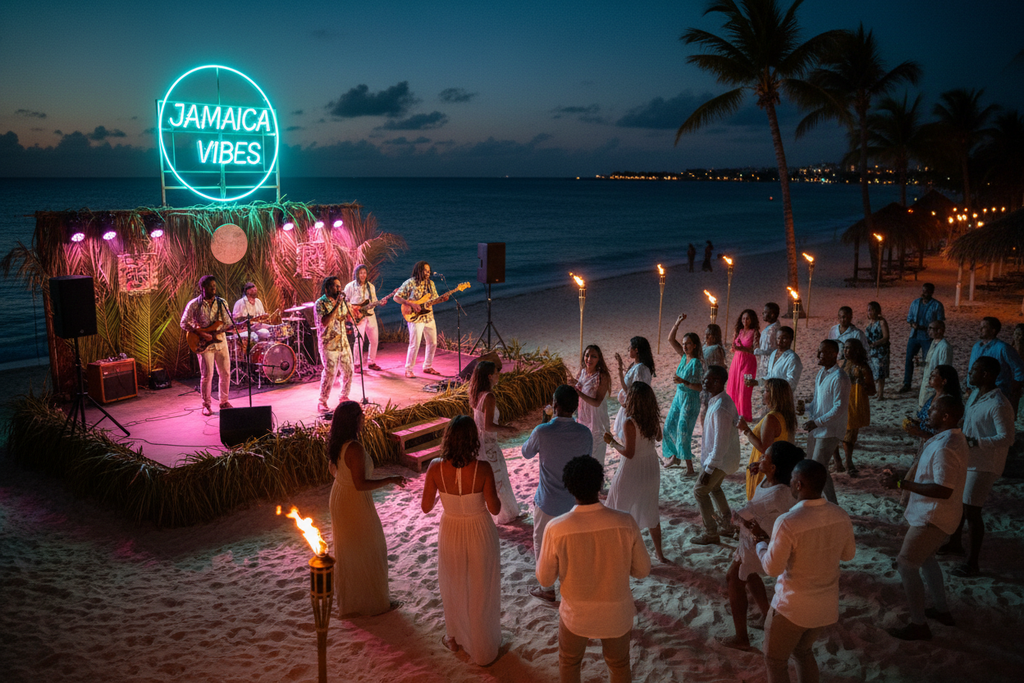 Jamaica Reggae Beach Party
