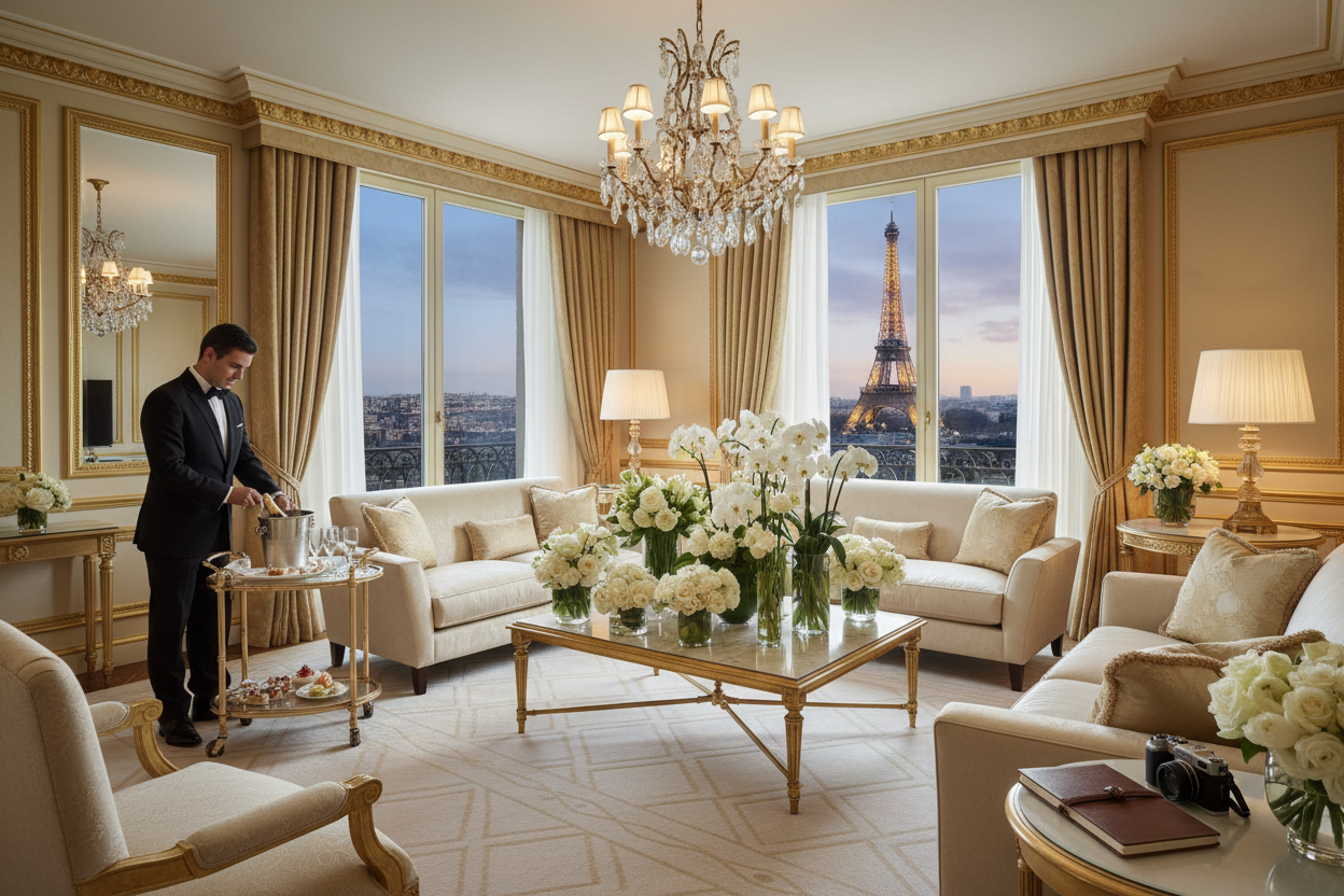 Paris Hotel Suite