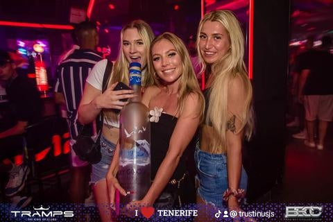 Adults events nights in Tenerife